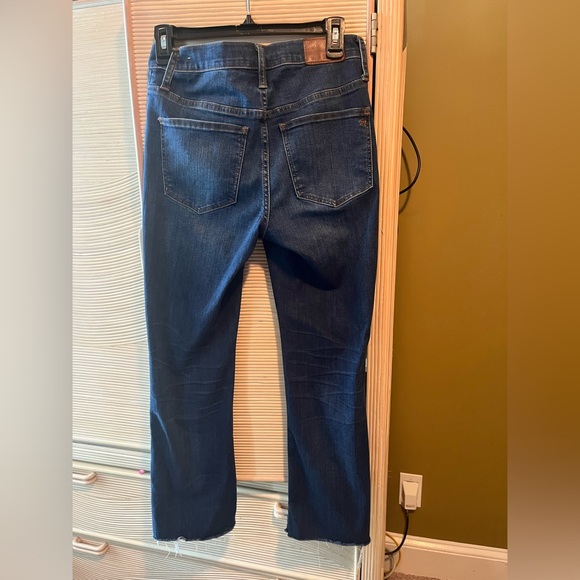 Madewell Cali Demi Bootcut jeans with cropped frayed hem - Picture 2 of 7
